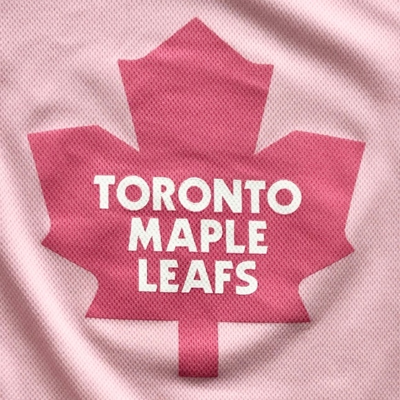 NHL, Toronto Maple Leafs, Womens, Pink, Official, Jersey, Size S, Good Condition - Picture 6 of 9